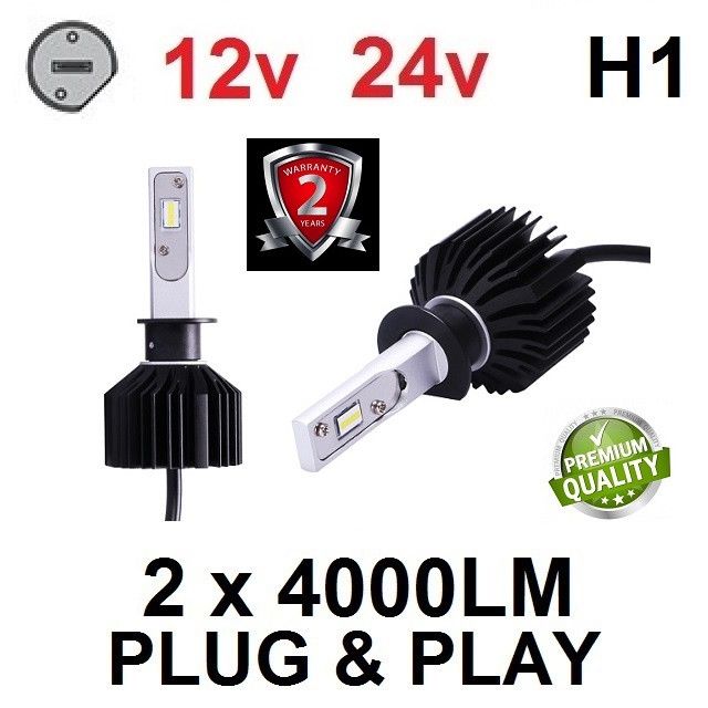 H1 SET LUMILED ZES chip 8000LM ATOM-series - SREDNJE-DUGO-MAGLENKU - PLUG&PLAY Beograd Zemun